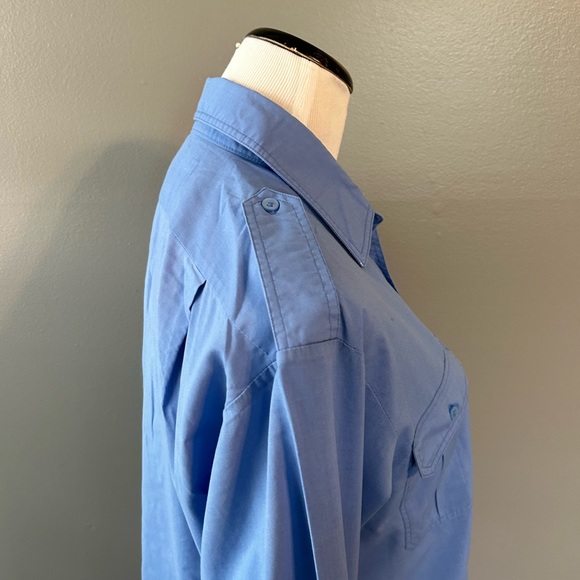 Windbreaker men’s long sleeve button down‎ shirt size m - Picture 9 of 11